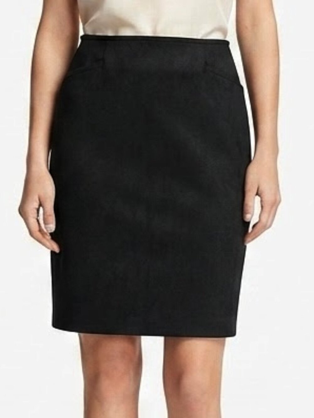 Linda Allard Ellen Tracy Wool Pencil Skirt NEW- Sz. 4